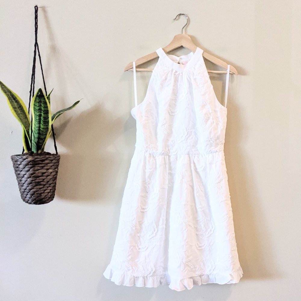 NWT Ted Baker Lorene Embroidered Skater Dress - Picture 2 of 8